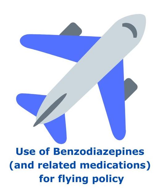 Use of Benzodiazepines (and related medications) for flying policy